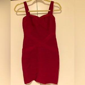 Burgundy Dress